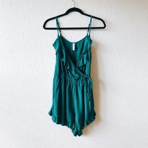 Teal Romper